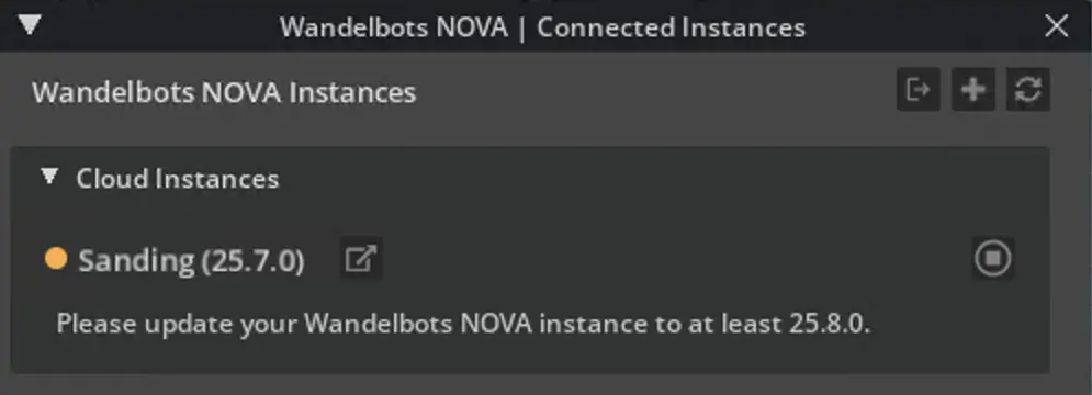 Old version notification
